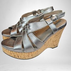 NEW Michael Shannon Platform Wedge Heels